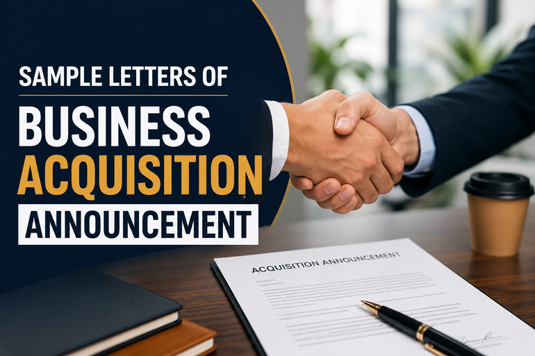 Sample Letters of Business Acquisition Announcement