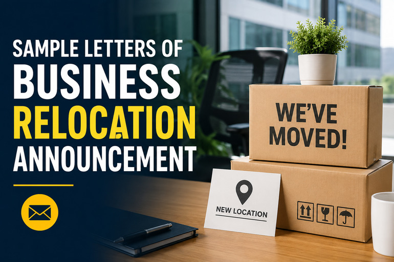 Sample Letters of Business Relocation Announcement
