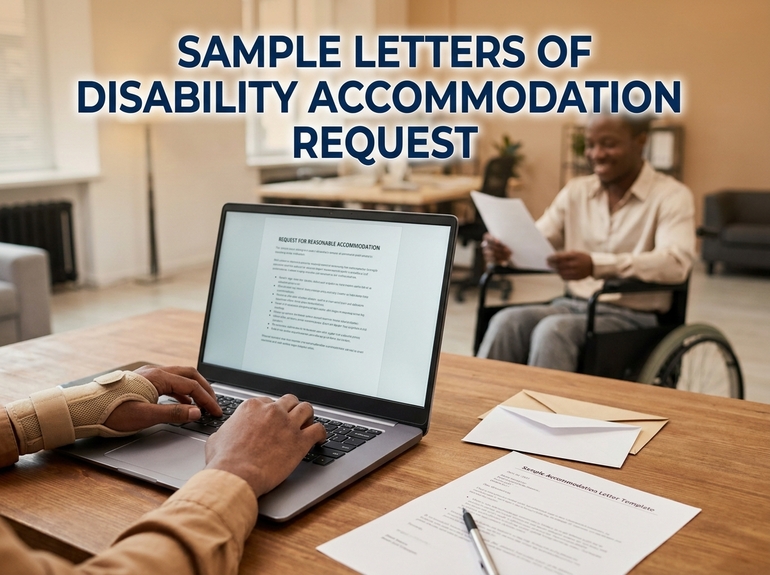 Sample Letters of Disability Accommodation Request