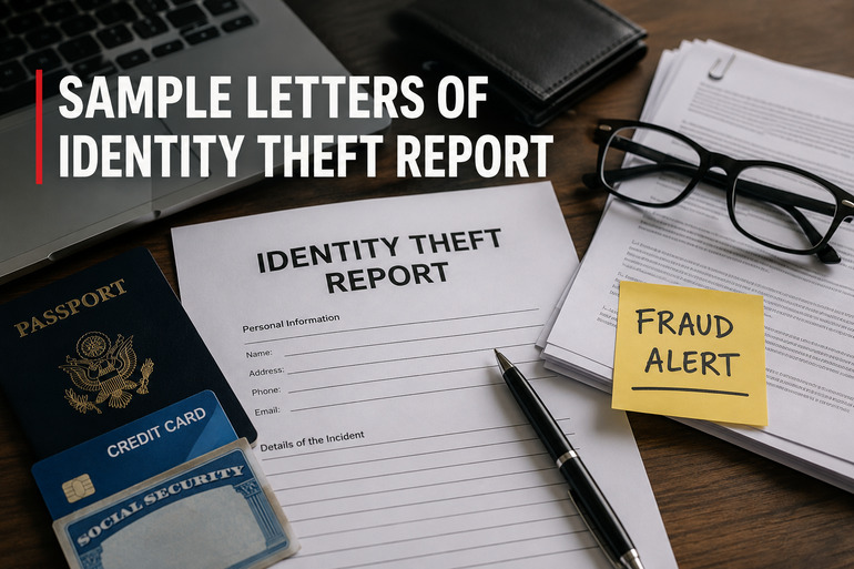  Sample Letters of Identity Theft Report