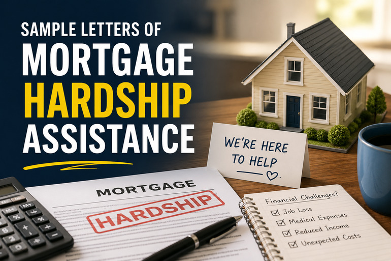 Sample Letters of Mortgage Hardship Assistance