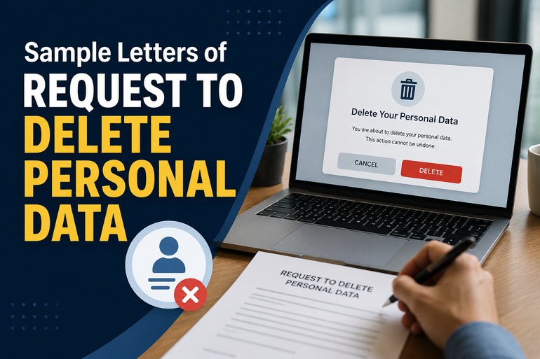 Sample Letters of Request to Delete Personal Data